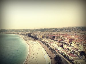 Castle View Over Nice, France